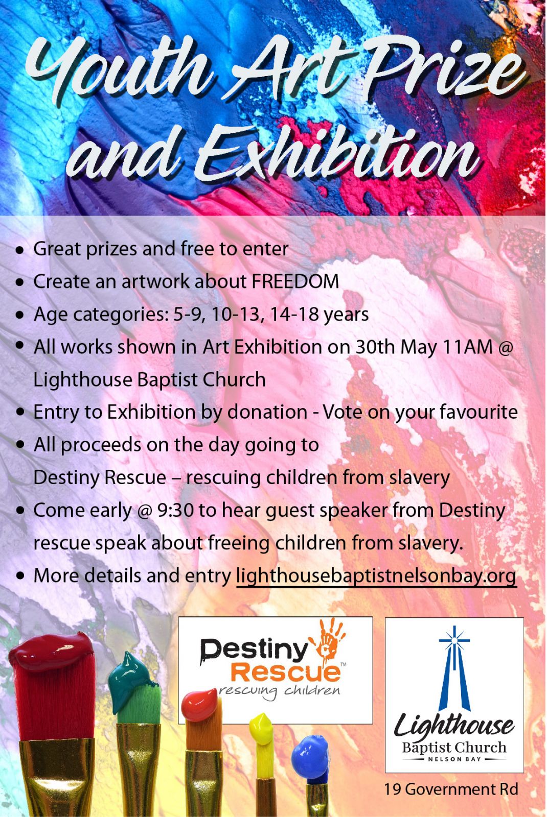 Youth Art Competition and Exhibition Port Stephens Radio FM