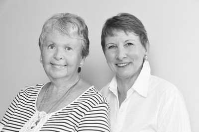 Headshot-Judy and Carol B&W 6185 Headshot-Judy and Carol B&W 6185